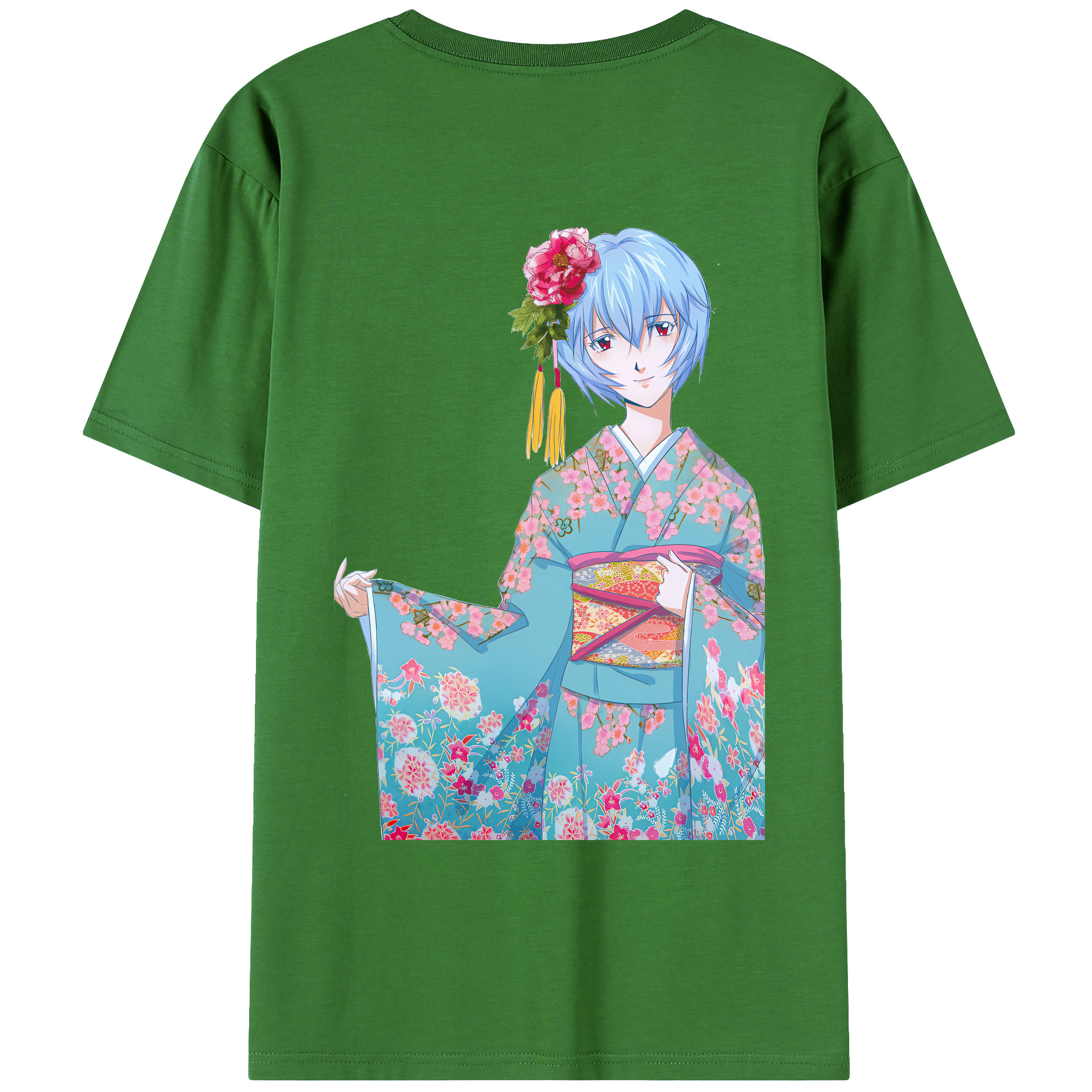 （画像用） EVA 新世紀エヴァンゲリオン レディース半袖Tシャツ(バックプリント)